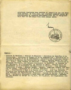 Décret de création de l'arme des transmissions, 4 avril 1942