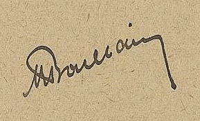 Signature du général Boullaire