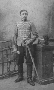 Brigadier Gaston Noël Bellan, du 1er Peloton du 1er Escadron du 2e Régiment de Hussards