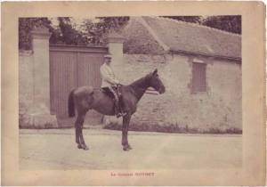 Le colonel Gouget de Landres Senlis 1906